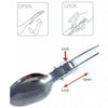 Outdoor Foldable Silver Knife Tool